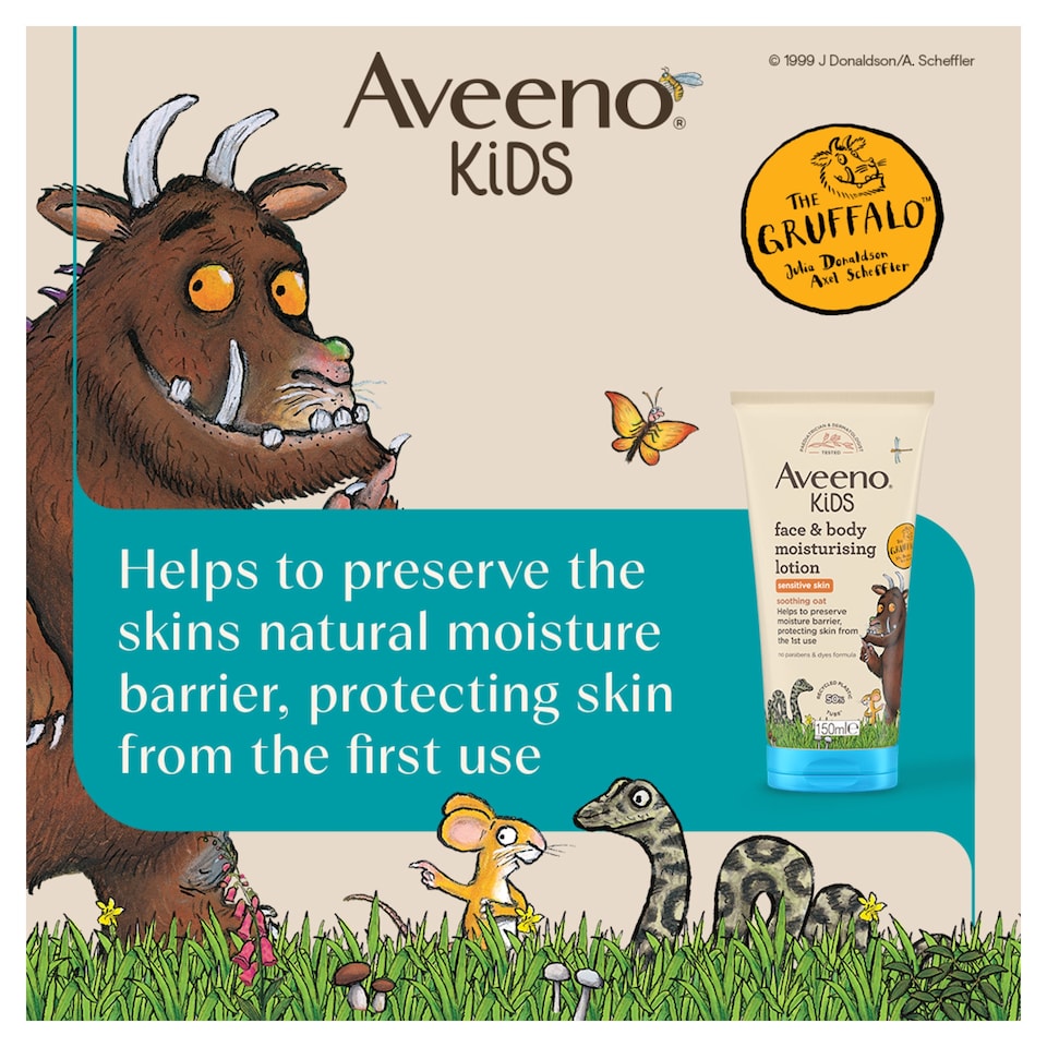 image 1 of Aveeno Kids Moisturising Face & Body Lotion Kids Moisturiser 150ml