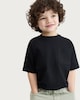 image 2 of F&F Boys Pure Cotton Pocket Front Short Sleeved T-Shirt in Black