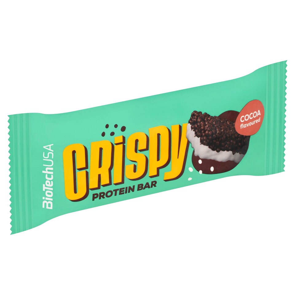 obrázok 1 z BioTechUSA Crispy proteínová tyčinka z kakaového mliečneho proteínového extrudátu 40 g
