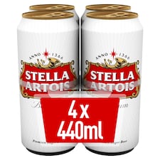 Stella Artois 4X440ml