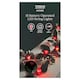 image 1 of Tesco 15 Battery Red Holly & Berry LED Christmas Lights