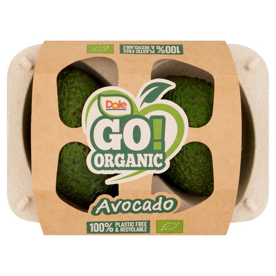 Dole Go Organic Avocado 2 Pack