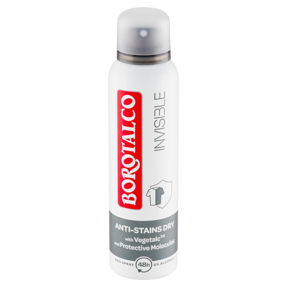 obrázok 1 z Borotalco Invisible antitranspirant sprej 150 ml