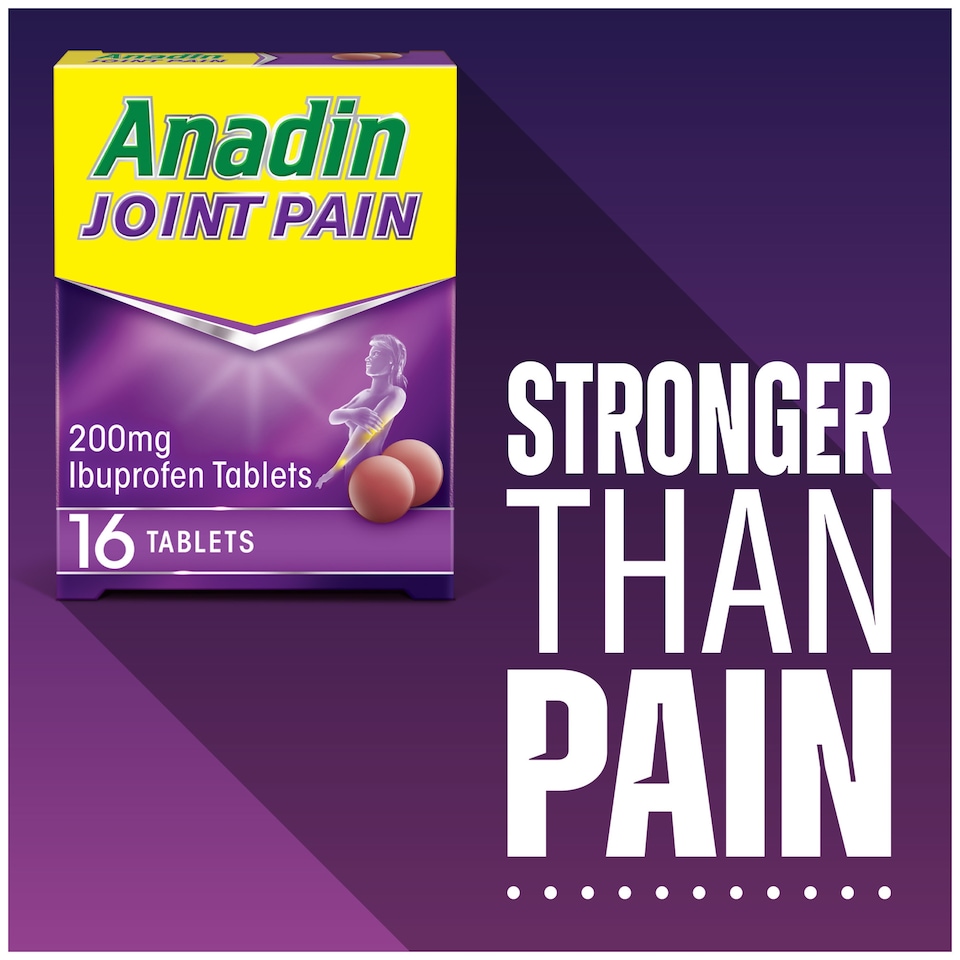 image 1 of Anadin Joint Pain Relief Ibuprofen Tablets 16s