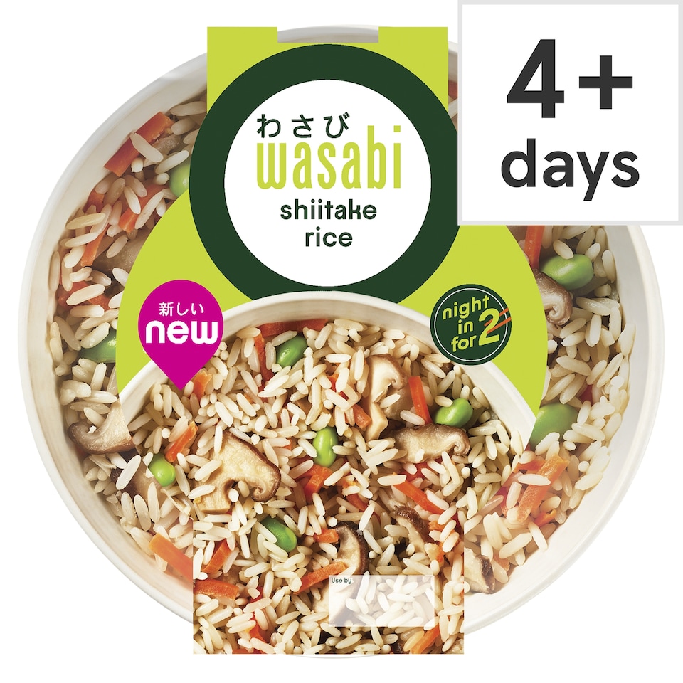 Wasabi Shiitake Rice 400G