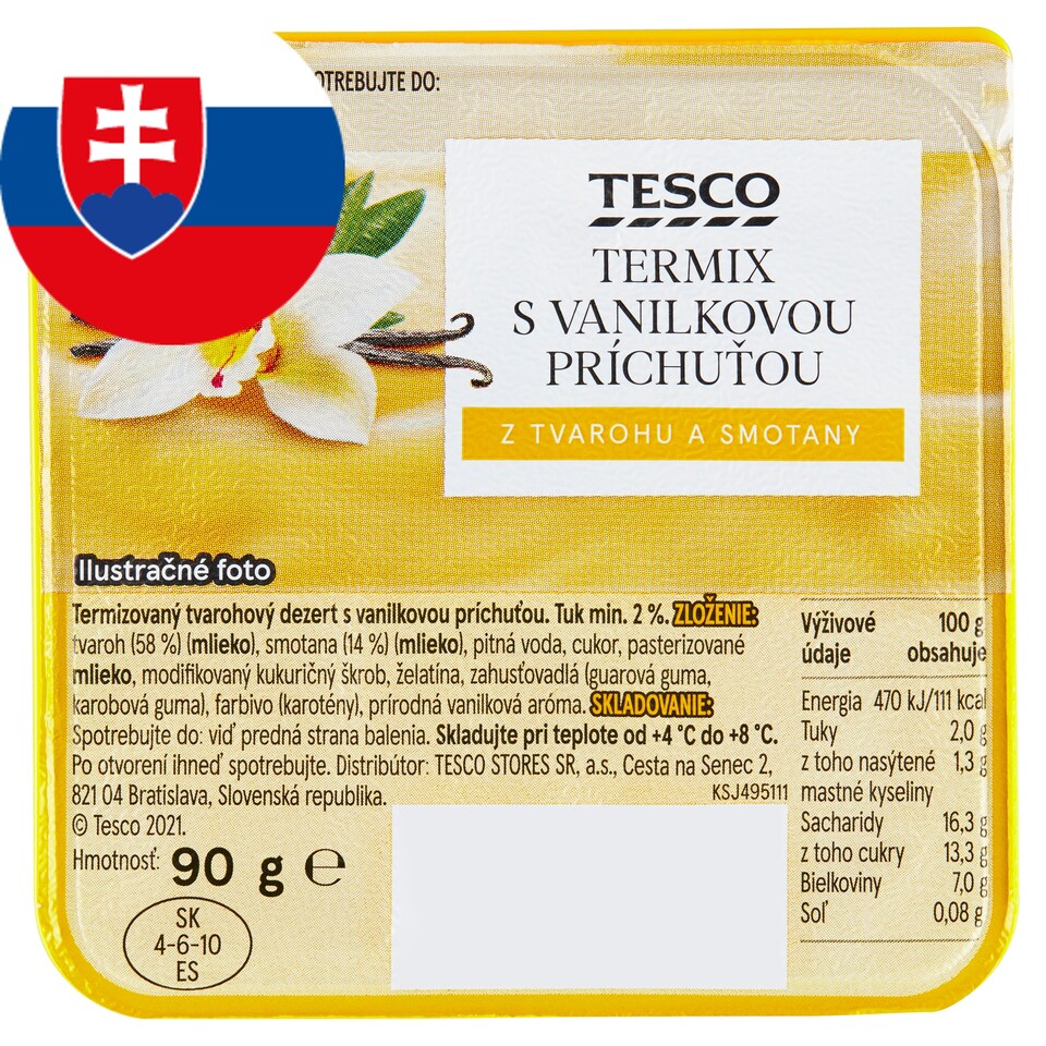 Tesco Termix with Vanilla Taste 90 g