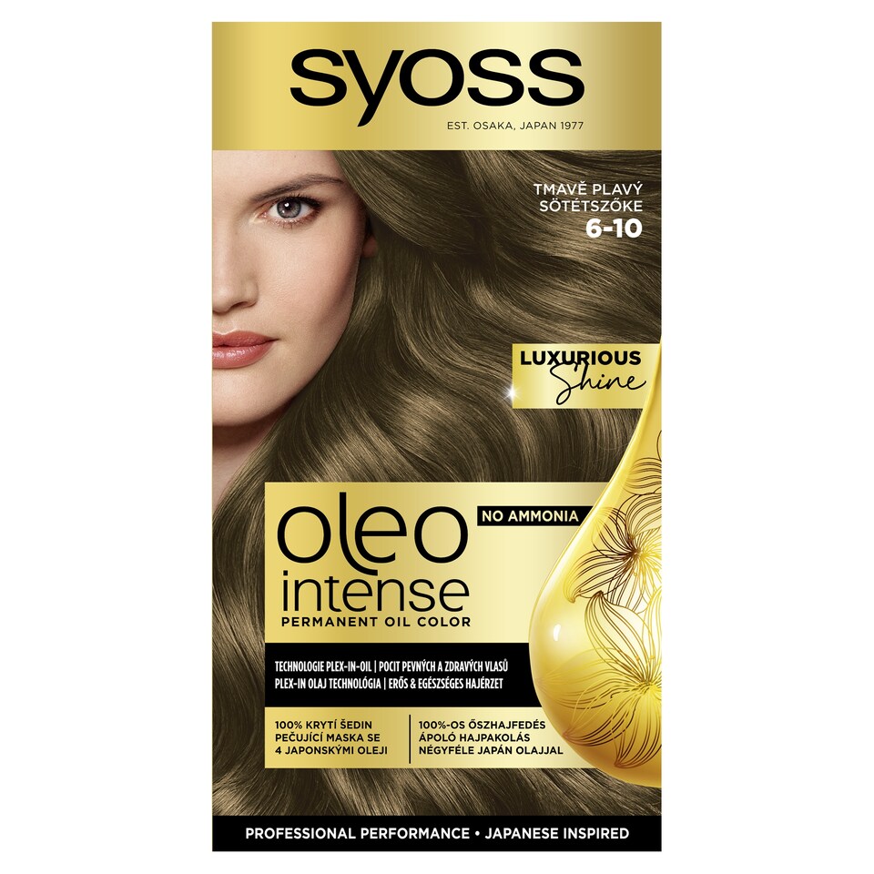 Obrázek 1 pro produkt Syoss Oleo Intense barva na vlasy Tmavě plavý 6-10