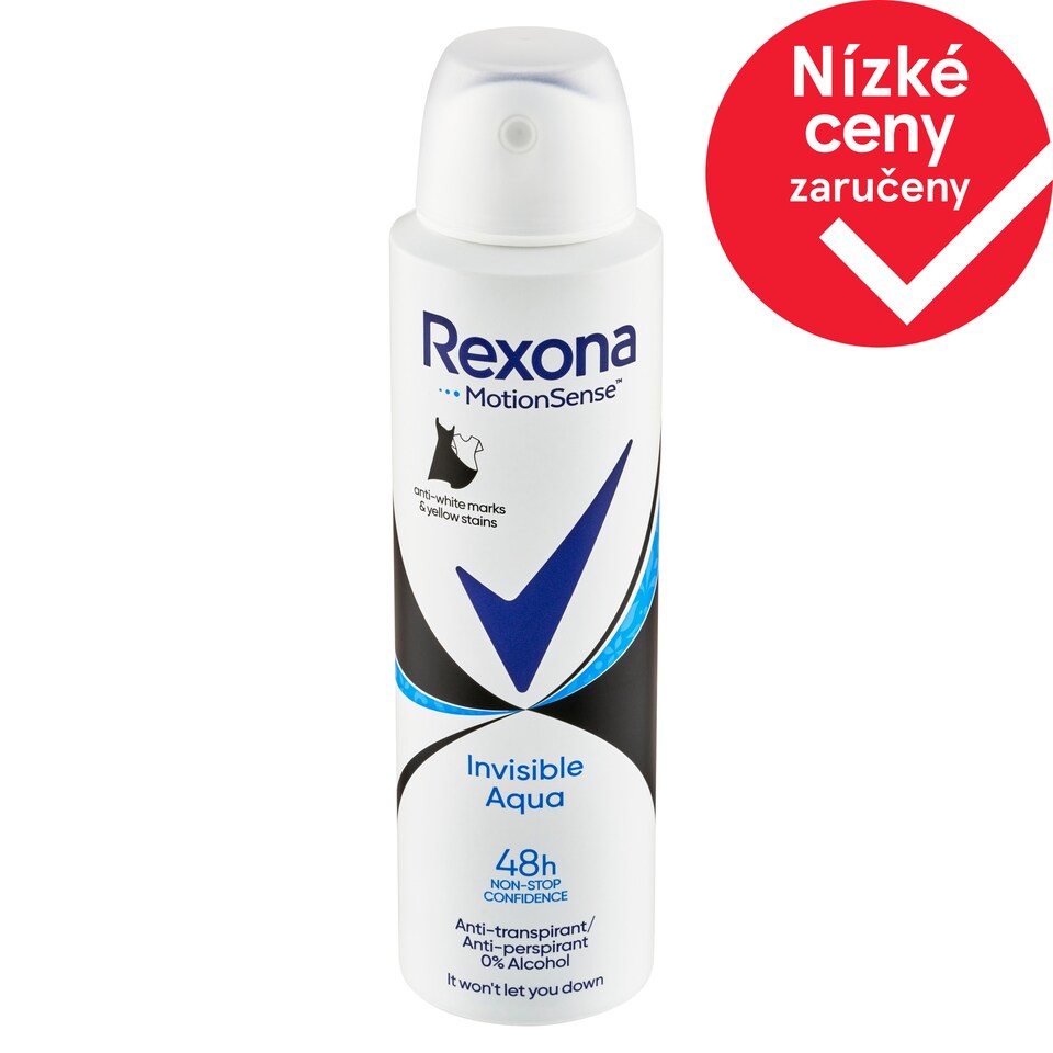 image 1 of Rexona Invisible Aqua Antiperspirant Spray 150ml