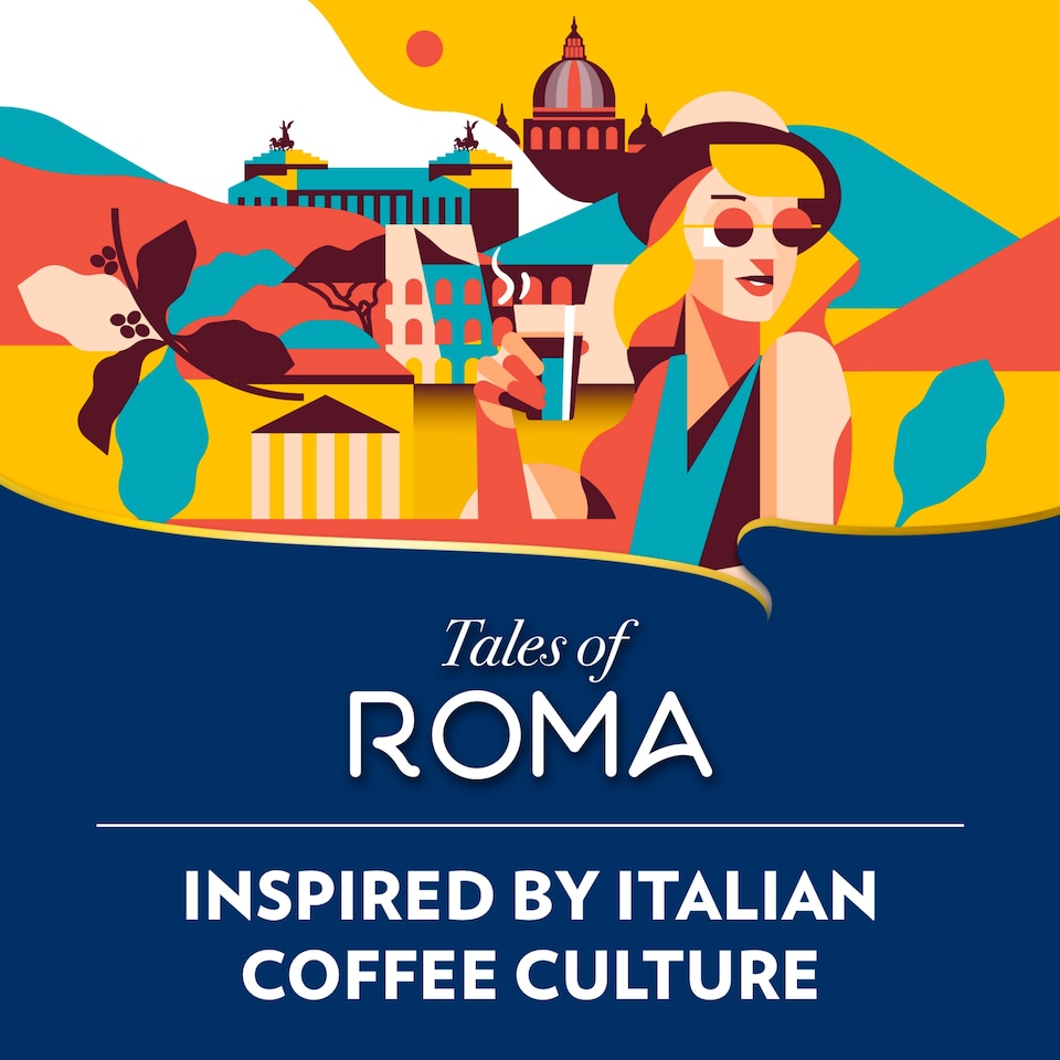 image 1 of Lavazza Tales of Roma Coffee Beans 250g
