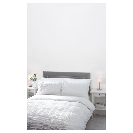 Hinch Oversized Seerer White King Size Tesco Groceries Hinch Oversized Seerer White King, Oversized Duvet For King Bed