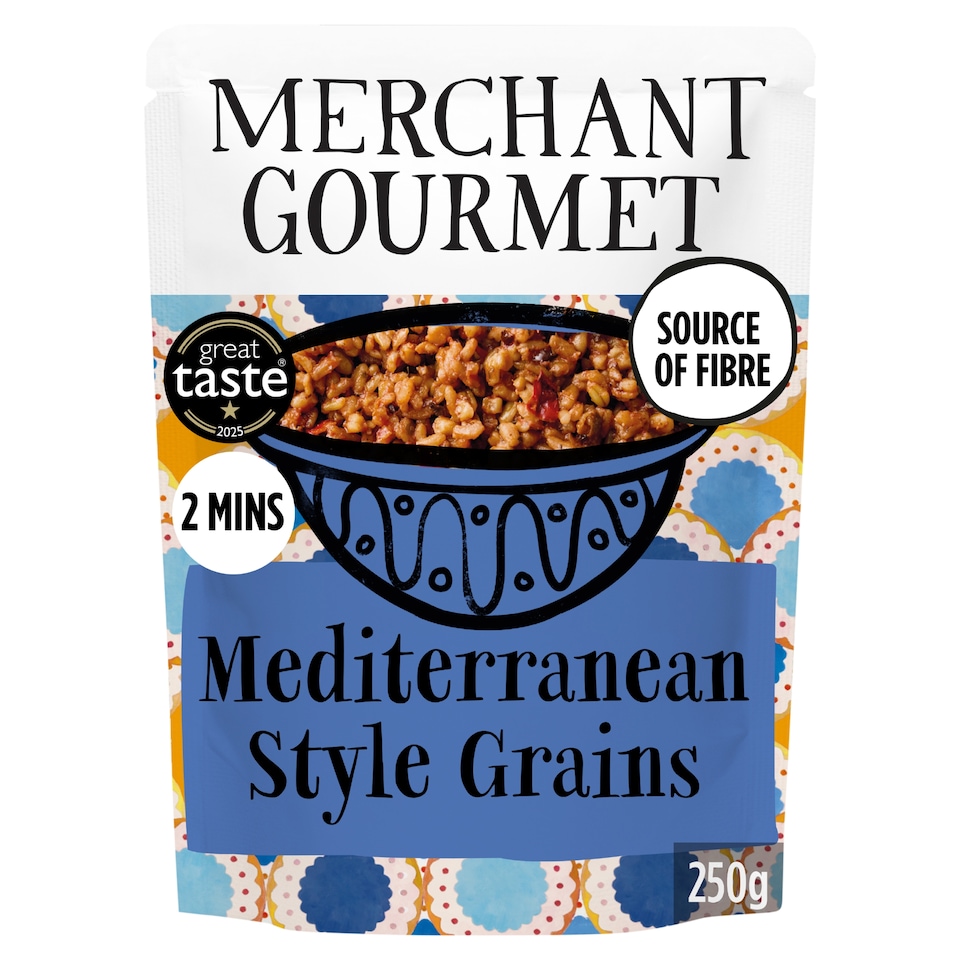 image 1 of Merchant Gourmet Mediterranean Style Grains With Tomato & Olive 250g