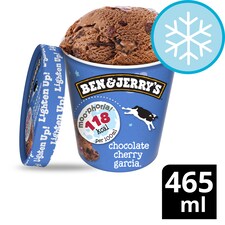 Ben & Jerry's Moophoria Chocolate Cherry Garcia Ice Cream 465Ml