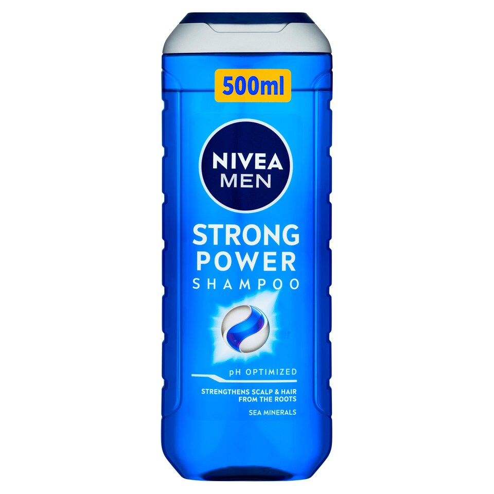 image 1 of Nivea Men Strong Power Shampoo 500 ml