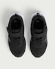 image 2 of F&F School Mesh Panel Strap Fastening Trainers in Black