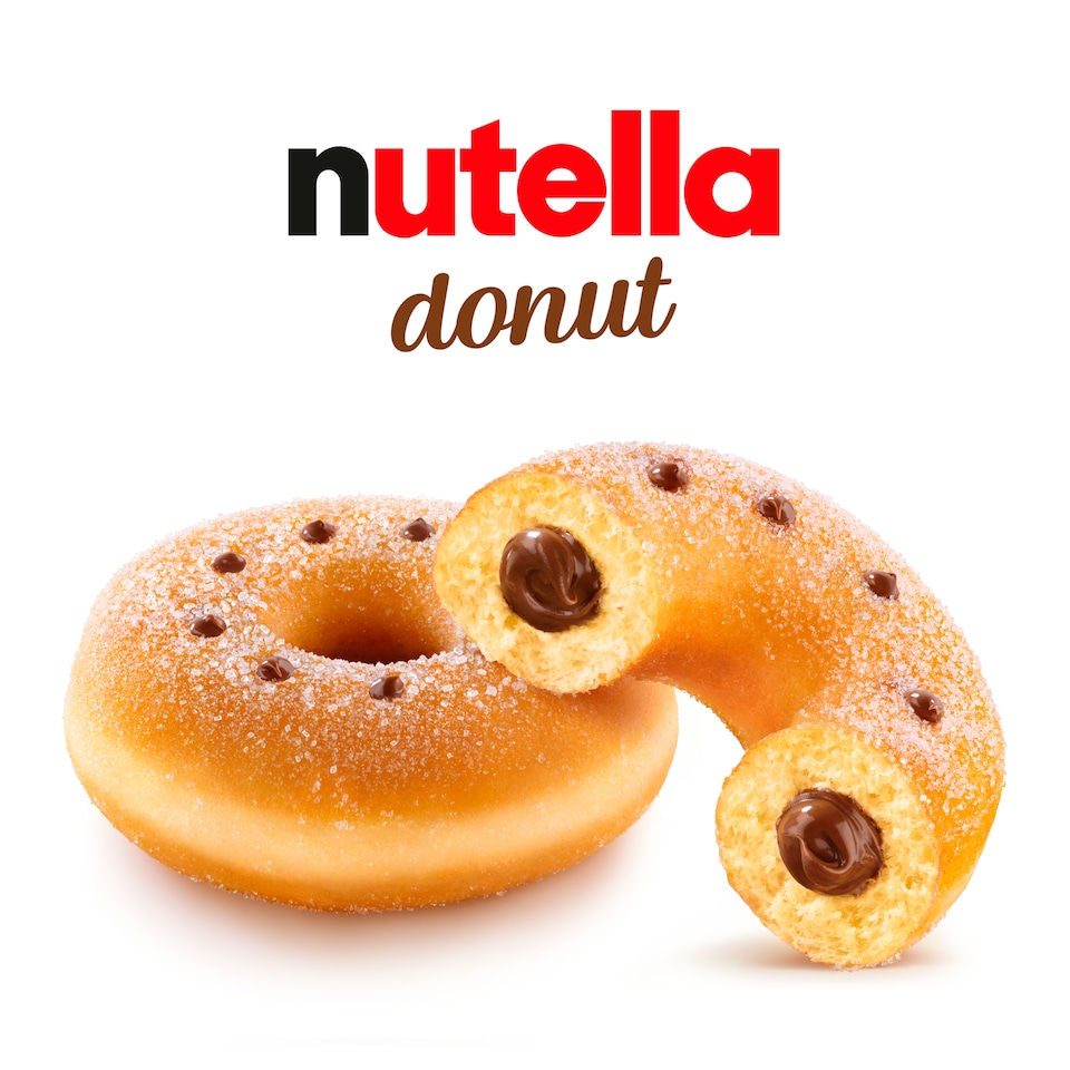 image 1 of Nutella Chocolate & Hazelnut Ring Donut 2 Pack