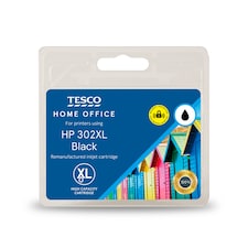 Tesco HP302XL Remanufactured Black Printer Ink Cartridge