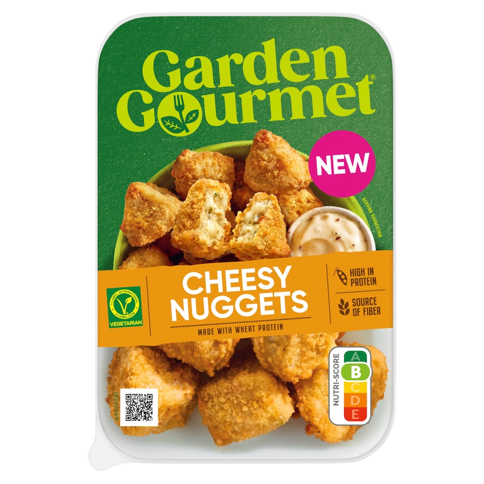 Garden Gourmet Nugetky se sýrem vegetarian 180g