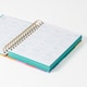 image 4 of Paperchase A5 2025 DTV Rainbow Stripe Diary