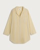 image 4 of F&F Pure Cotton Striped Pyjama Shirt in Multi Yellow