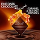 image 2 of Lindt Excellence Dark Caramel Sea Salt Chocolate Bar100g