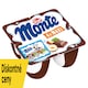 obrázok 1 z Zott Monte Maxi mliečny dezert čokoládový s lieskovými orieškami 4 x 100 g (400 g)