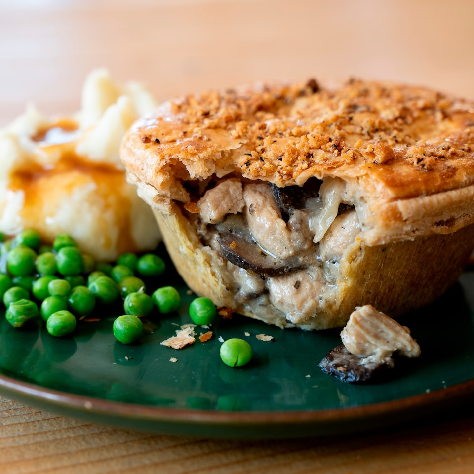 image 1 of Higgidy Free-Range Chicken, Mushroom & Thatchers Cider Pie 200g