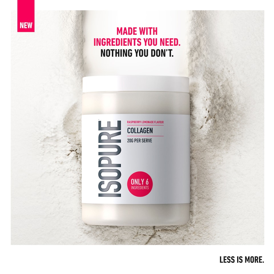 image 1 of Isopure Collagen Raspberry Lemonade 345g