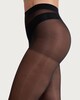 image 3 of F&F 2-Pack 15 Denier Opaque Medium Support Tights in Black