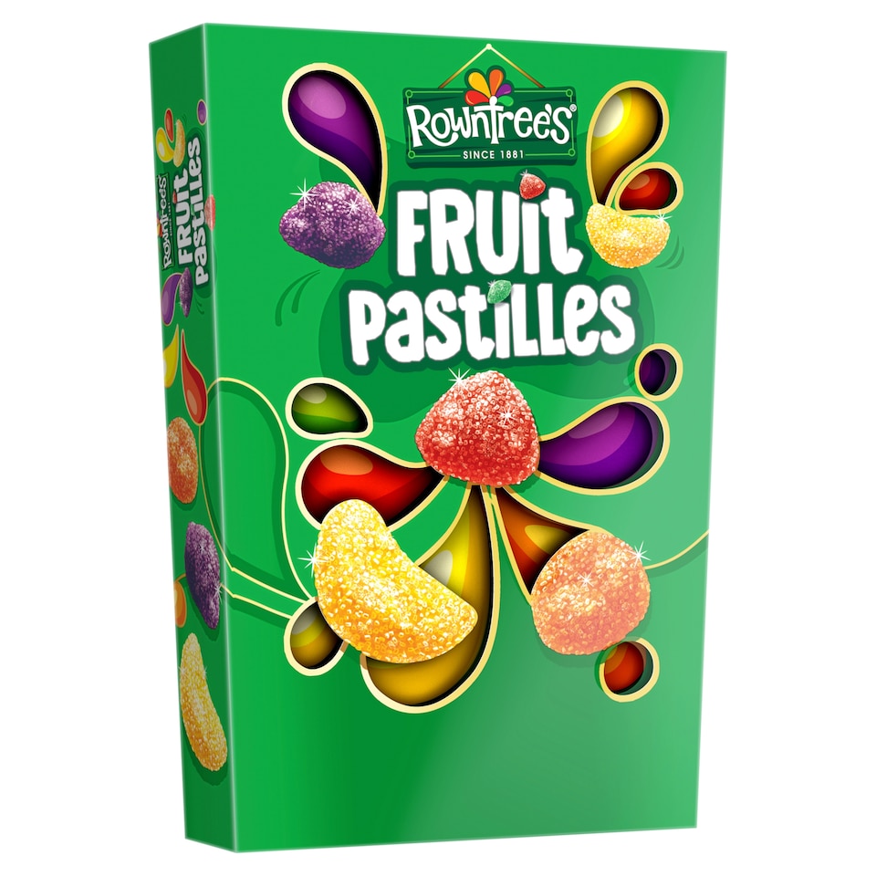 image 1 of Rowntree's Fruit Pastilles Sweets Carton 320g