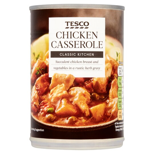 Tesco Chicken Casserole 400G Tesco Groceries