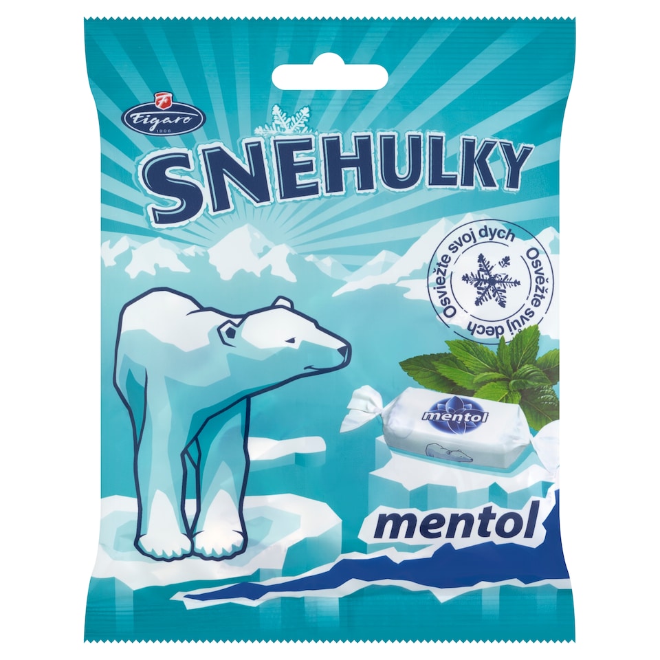 image 1 of Figaro Snehulky Soft Caramel with Menthol-Eucalyptus Flavour 90 g