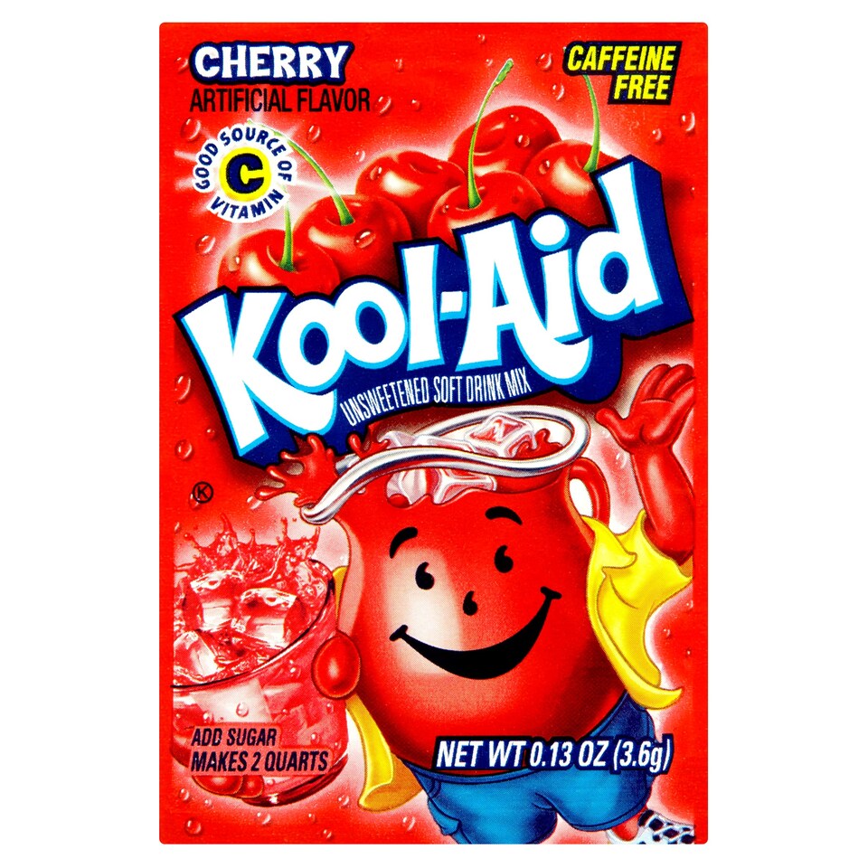 KOOL-AID U/SWT SOFT DRINK MIX CHERRY FLAV 3.6G
