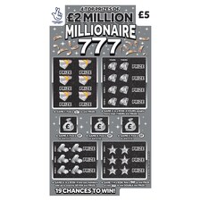 Millionaire 777 Scratchcard
