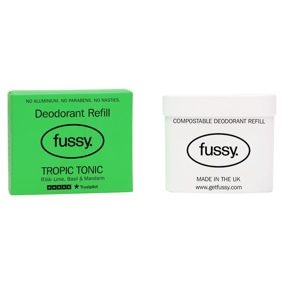 image 1 of Fussy Natural Deodorant Refill Tropic Tonic 40g