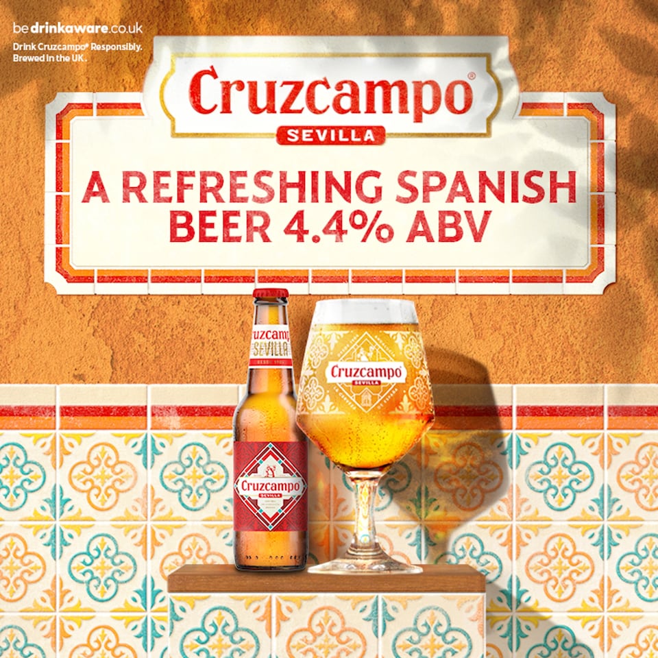 image 1 of Cruzcampo Sevilla Lager Beer Bottle 12x330ml