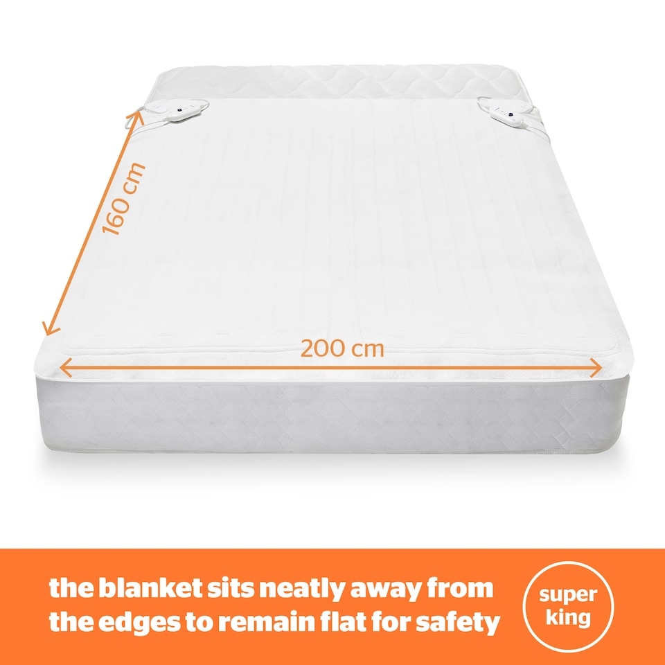 image 1 of SILENTNIGHT  YOURS& MINE ELEC BLANKET S/KING
