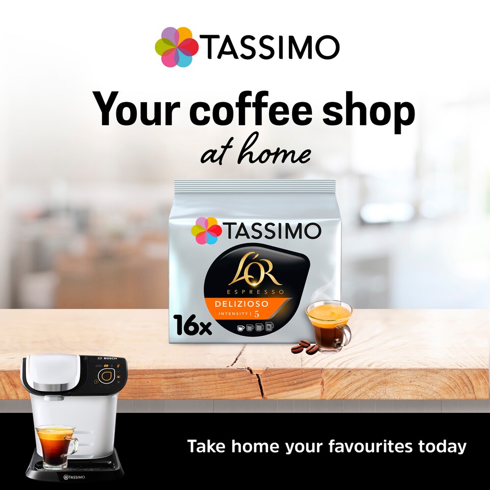 image 1 of Tassimo L'or. Espresso Delizioso 16 Coffee Pods