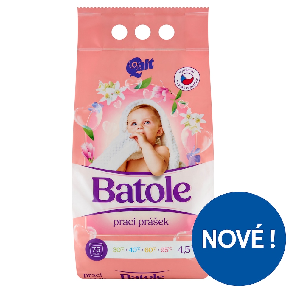 Obrázek 1 pro produkt Qalt Batole Prací prášek 75 praní 4,5kg