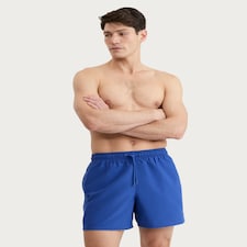 F&F Drawstring Lined Swim Shorts in Blue
