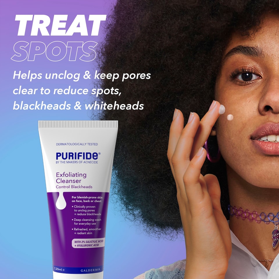 image 1 of Purifide Blackhead Control Deep Exfoliating Cleanser 120Ml