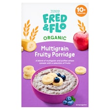 TESCO FRED & FLO Organic Multigrain Fruity Porridge 200g
