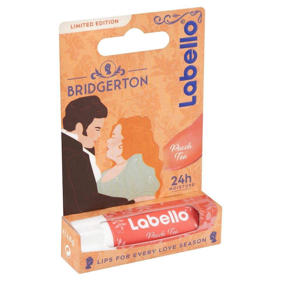 Obrázek 1 pro produkt Labello Peach Tea Tónovací balzám na rty - Limited Bridgerton Edition 4,8g