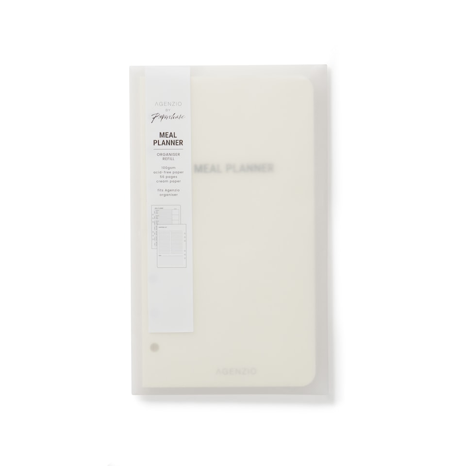 Agenzio Organiser Refill - Meal Planner
