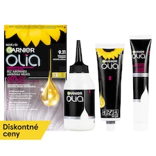 Garnier Olia permanentná farba na vlasy 9 .11 Metalická strieborná, 60 +60 +54 ml