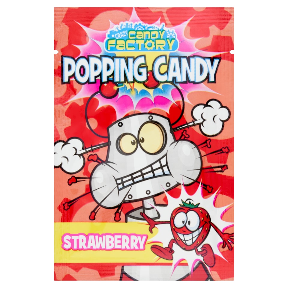 Popping Candy Raspberry And Strawberry 7G