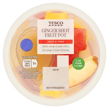 Tesco Ginger Shot Fruit Pot 185g