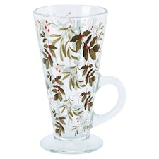 F&F Home Holly glass latte