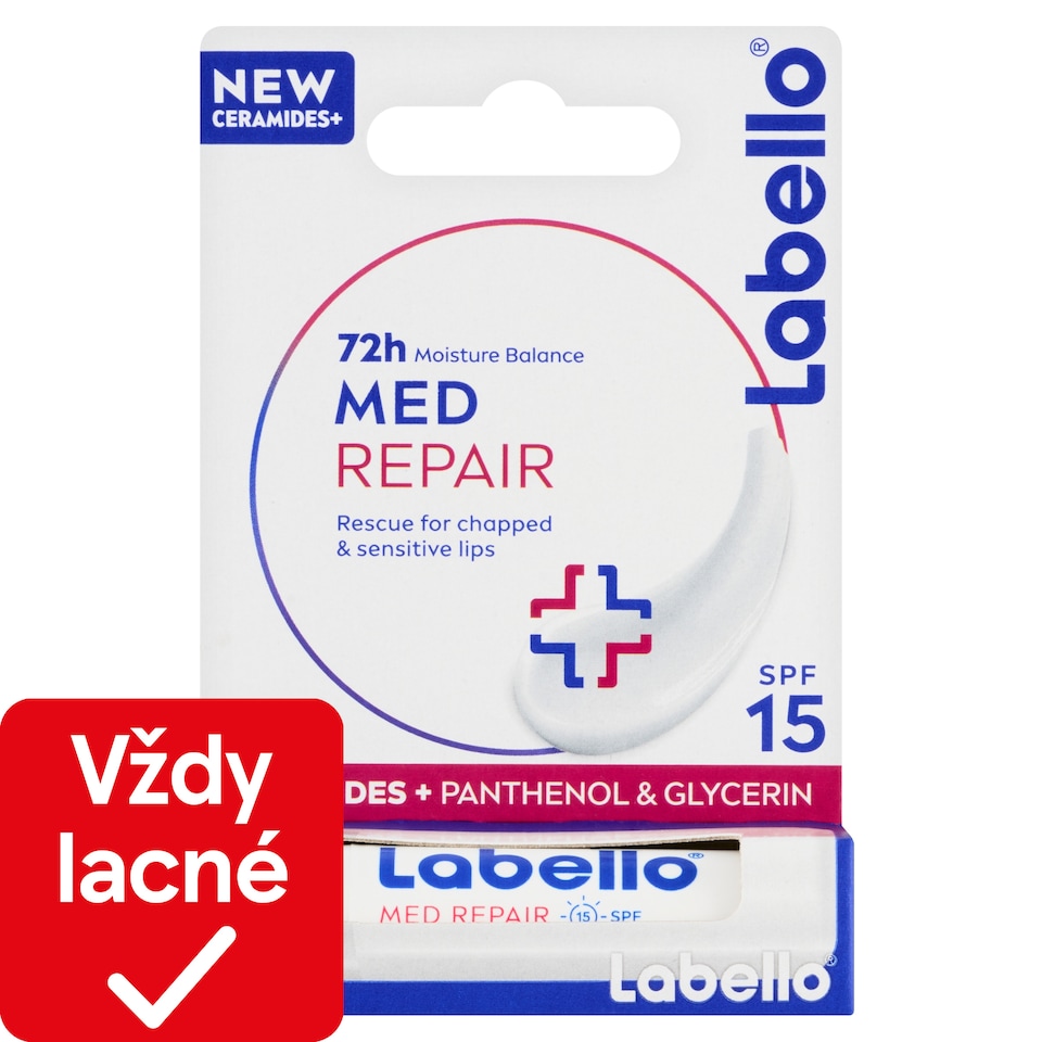 image 1 of Labello Med Repair Caring Lip Balm SPF 15 4.8 g