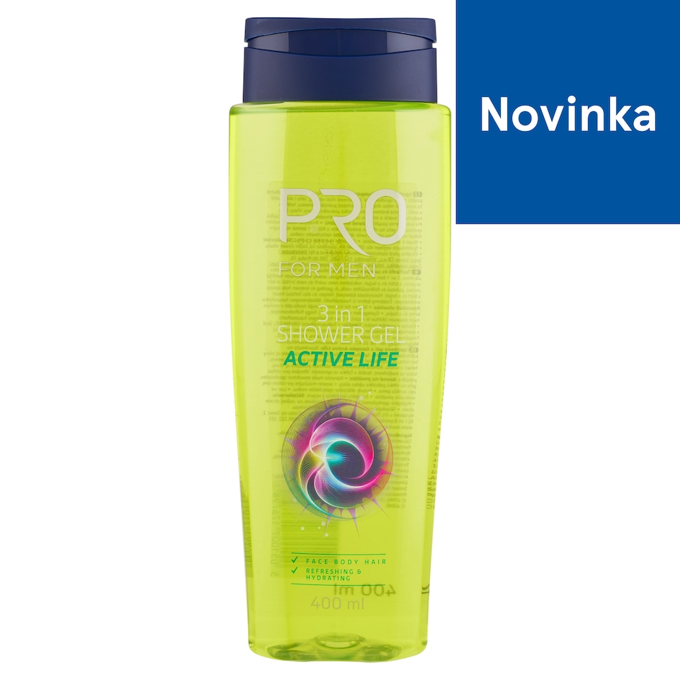 Pro Formula For Men Active Life sprchový gél a šampón 400 ml