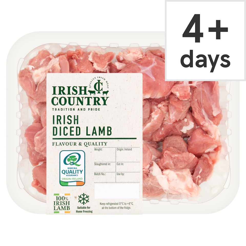 IRISH COUNTRY Irish Diced Lamb 400g